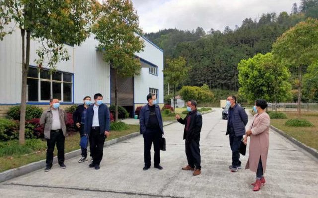 2020年州農業(yè)局杜局長一行人來工廠視察